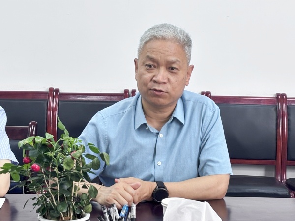 市社会工作部来我会调研慈善工作